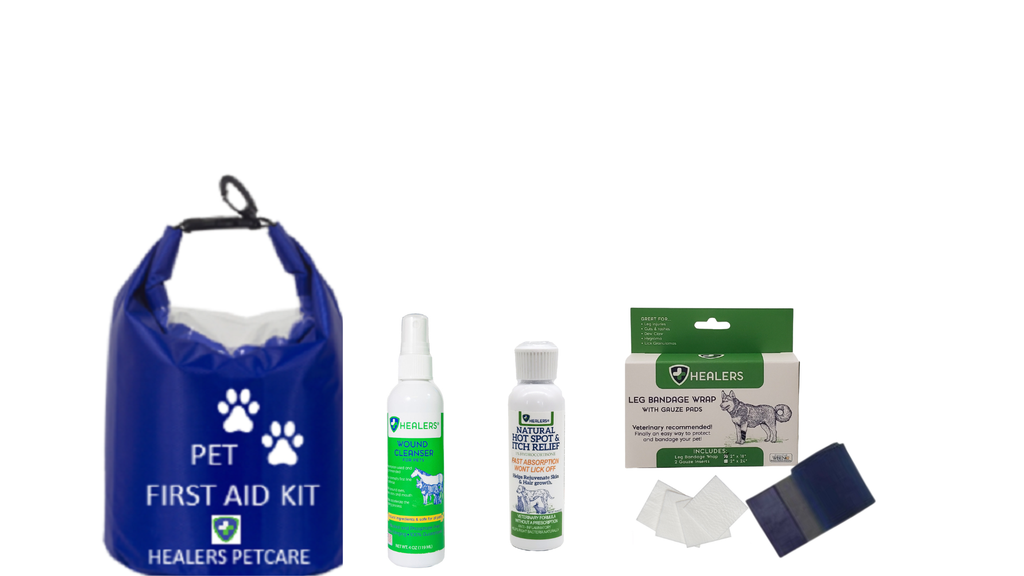 Veterinary first aid kit top