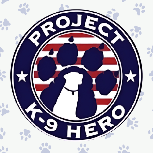 Healers PetCare Walk with a Purpose campaign supporting Project K9 Hero, featuring Urban Walkers, Medical Boots, Anxiety Wraps, and Wound Cleanser with 50% of profits donated to retired police and military working dogs