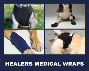 Healers Elastic Wrap Leg Bandage (with Gauze)
