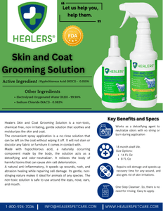 Healers Skin & Coat Grooming Solution