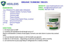 Healers Golden Turmeric Paste for Dogs