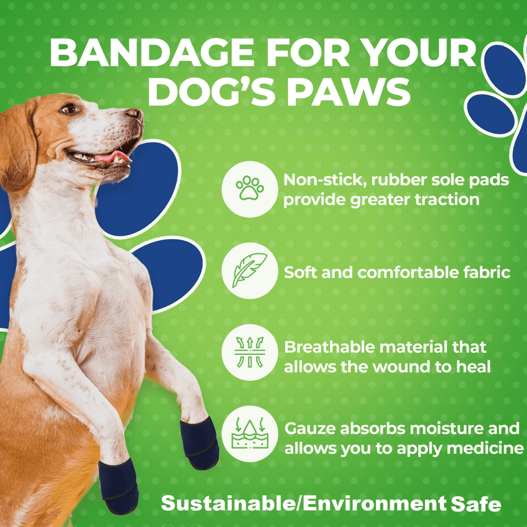 Ear Best Bandages For Dogs Pet Injury Duo Pack For Paw Wound Care