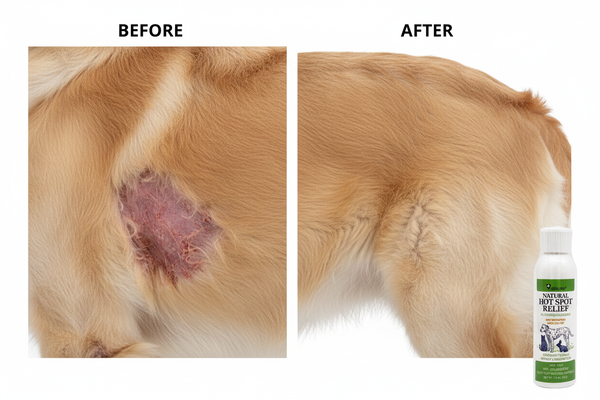 Before & After - Hot Spot Relief (Dramatic)