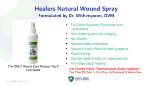 Healers Cut and Wound Spray For Pets