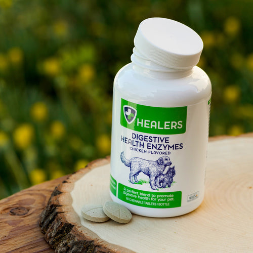 Healers Chicken-Flavored Digestive Health Enzymes Chews